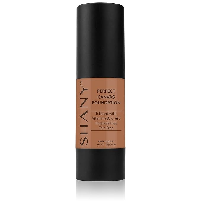 SHANY Perfect Canvas Liquid Foundation - Paraben Free/Talc Free/Oil Free - 30ml - DC1