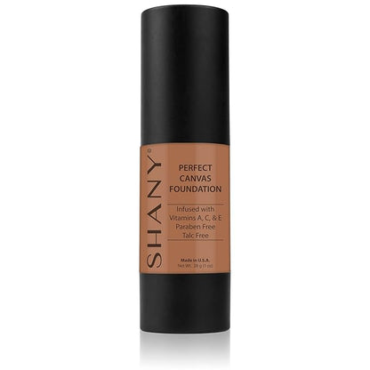 SHANY Perfect Canvas Liquid Foundation - Paraben Free/Talc Free/Oil Free - 30ml - DC1