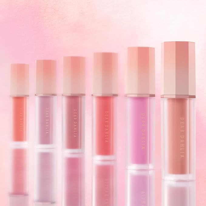 DEAR DAHLIA Petal Blur Cream Blush – Multi-Use, High-Pigment, Lightweight & Long-Lasting, Petal-Smooth Finish, Vegan & Cruelty-Free, for Sensitive Skin, 4g – PEONY