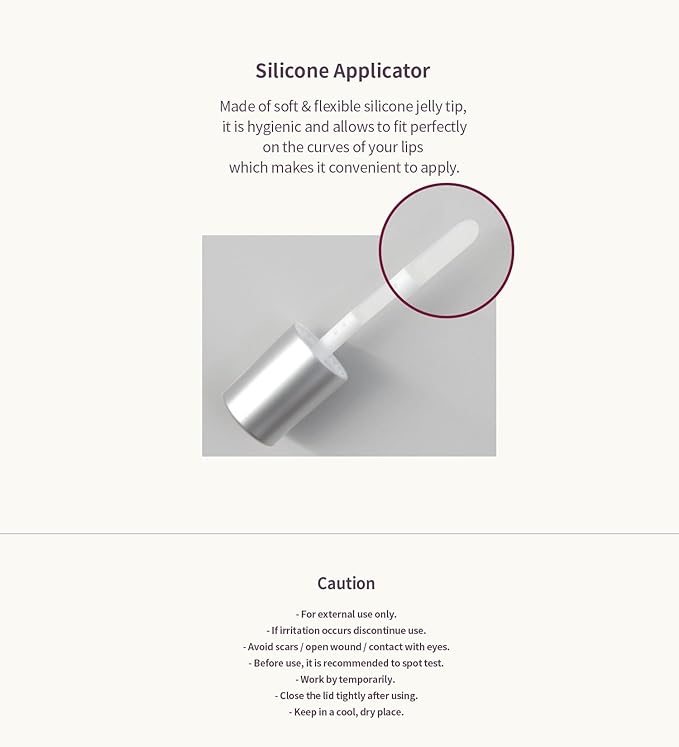 Heart Percent Dote On Mood Top Coating Lip Plumper, High-Shine Glossy Finish Warm to Cool Tone Changing Lip Gloss 02. Cool Changer