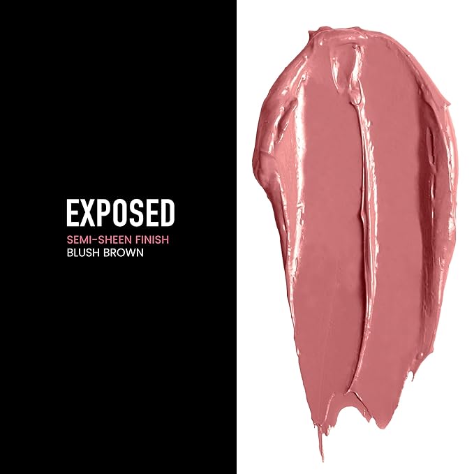 Frankie Rose Long Lasting Lipstick for Women | Smudge Proof Lipstick Enriched with Jojoba Oil | Buildable Lip Colors, Suitable For All Skin Tones | Cruelty-Free Lip Makeup | Exposed