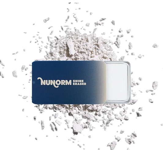 Shine Eraser | Absorbs Oil + Minimizes Pores | Premium Mattifying Formula for Men’s Skin | 3 Shades | High-Performance Ingredients | Made In USA | Cruelty-Free + Vegan | 100% Recyclable Tin