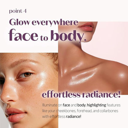 ETUDE Nymph Aura Volumer 24g (0.81Fl Oz) | Face Primer, Body Primer, Hydrating Radiant Cream, Restoring, Glow & Shiny Makeup Base, Smooth & Flawless Skin, Natural Finish, Kbeauty