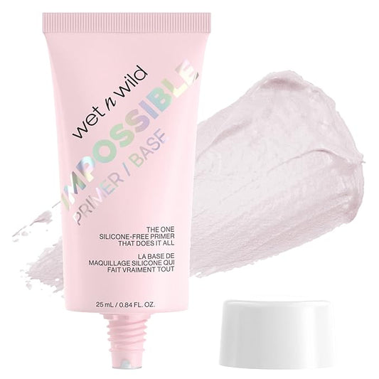 wet n wild Impossible Primer Stick, Enriched with Gooseberry & Jeju Blossom for a Brightening Durable Makeup Base, Vegan & Cruelty-Free-Clear