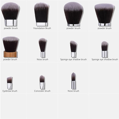 6 Colors Cream Blush & Concealer Contour Palette, Carla Secret Makeup Palette with 11 Pcs Makeup Brush Set, Long Wearing Blendable Full Coverage Foundation