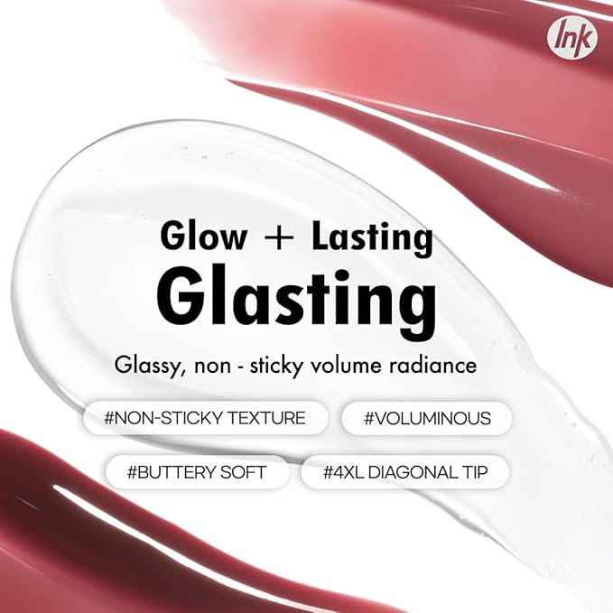 Peripera Ink Glasting Mini Gift Sets Lip Gloss (2.5ml * 3), Long-Lasting Hydration, Moisturizing Korean Lip