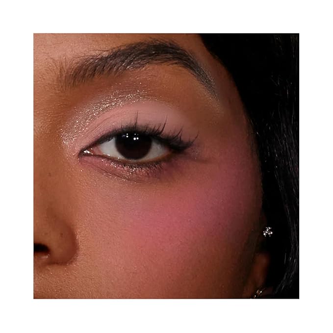 Flower Knows Midsummer Fairytales Embossed Blush 02 Dreaming Butterfly+Butterfly Cloud Collar Angled Powder Brush Pearly Moonlight
