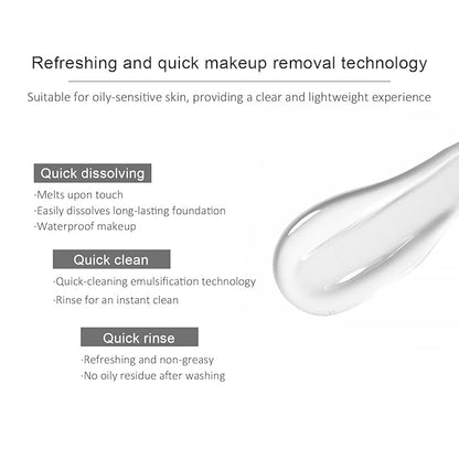 Powerful cleansing, gentle makeup remover for sensitive skin | Coconut Mild Moisture Oil makeup removal face cleanser christmas 2024 ornament Pack Soothing