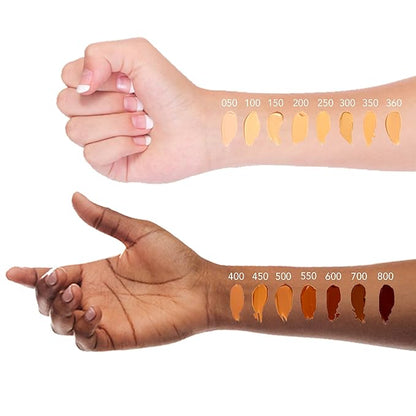 ADVERSA - Vegan Matte Liquid Foundation - Face Makeup, Full Coverage Foundation Makeup, Beauty & Personal Care - Cruelty Free, Gluten Free - 0.88 Fl oz/25g, Color 360