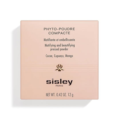 Sisley Paris Phyto-Poudre Compact, 1 Rosy - Mattifying, Beautifying Pressed Powder - Visibly Blurs Wrinkles & Fine Lines - Buildable Coverage - All Skin Types - Includes Powder Puff
