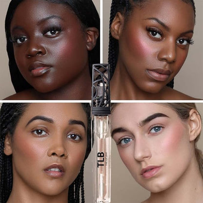 The Lip Bar Vegan Non-Sticky Lip Gloss, with Hydrating Shea Butter for a Lightweight, High Shine Finish, Minimalist - Clear, 8 pack