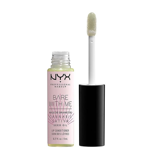 NYX PROFESSIONAL MAKEUP Bare With Me Cannabis Sativa Seed Oil Lip Conditioner Gloss