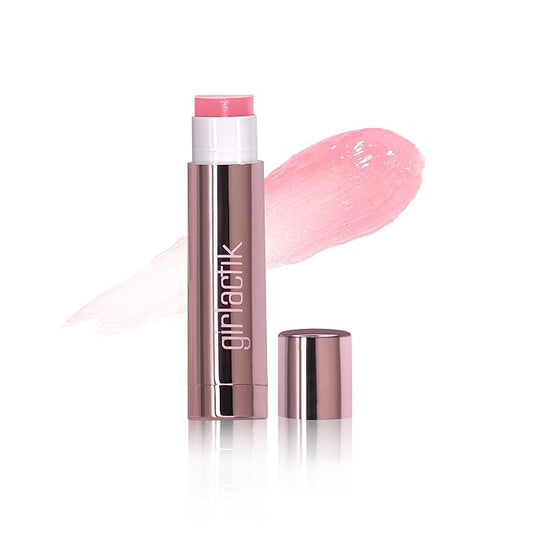 Girlactik Jello Gloss Lip Balm – Hydrating Lip Gloss with Natural Shine, Pink Lemonade Scent, Moisturizing, and Smooth, Perfect for Everyday Lip Care with a Glossy Finish, 0.15 oz (Glossiest)