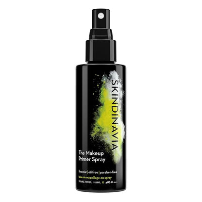 Skindinavia The Makeup Primer Spray - Hydrating Spray On Base Layer For Normal & Combination Skin - Professional Pore Minimizing Primer Mist for Face (4 Oz)