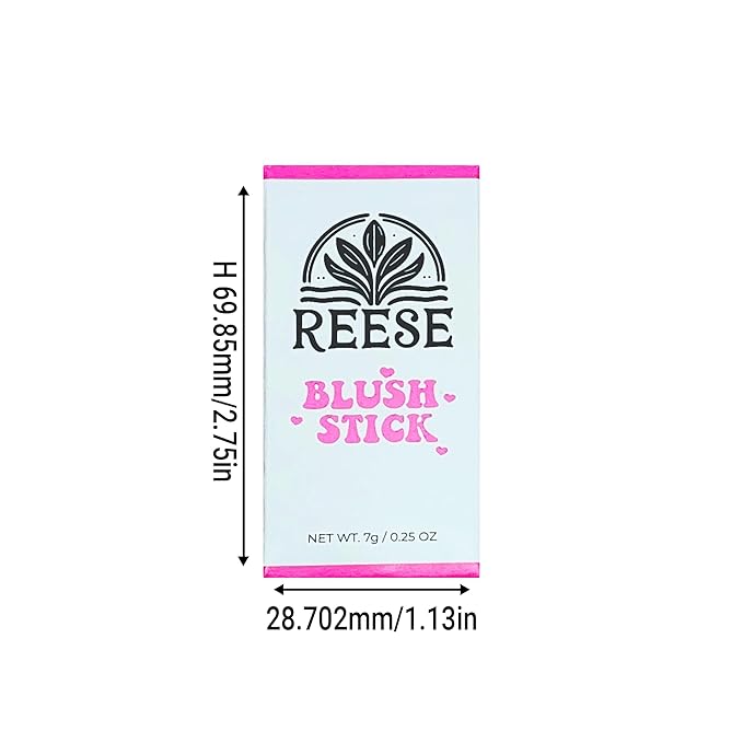 3-in-1 Multifunction Blush Stick - Blush, Lip Tint, Eye Shadow - Creamy, Long-Lasting, Easy Application for a Flawless Look | Dried Rose