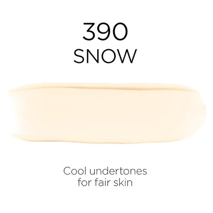 L'Oreal Paris Makeup Infallible Up to 32 Hour Fresh Wear Lightweight Foundation, 390 Snow, 1 Fl Oz, Packaging May Vary