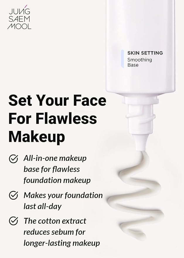 [JUNGSAEMMOOL OFFICIAL] Skin Setting Smoothing Base | Korean Makeup Artist Brand