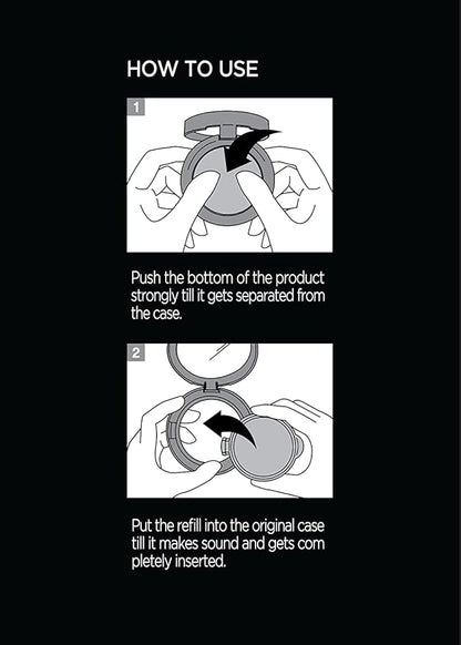 [JUNGSAEMMOOL OFFICIAL] Essential Skin Nuder Cushion (Medium) | Refill | Natural Finish | Buildable Coverage | Makeup Artist Brand