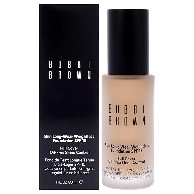 Bobbi Brown Skin Long-Wear Weightless Foundation Broad Spectrum SPF 5 warm beige, 1 Fl Oz