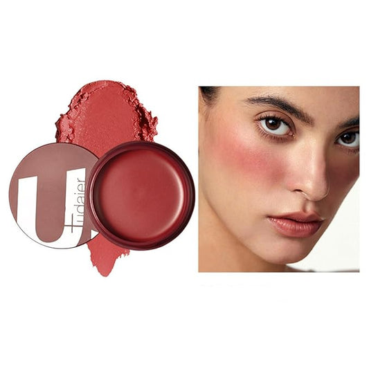 MAEPEOR Cream Blush 9 Color High-Pigmented Smooth Buildable Face Blush Long-Lasting Natural Look Blusher (Color 08)