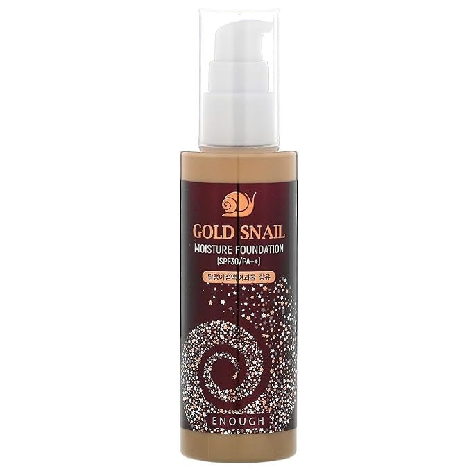 Enough Gold Snail, Moisture Foundation, SPF 30 PA++, #13, 3.38 fl oz (100 ml)