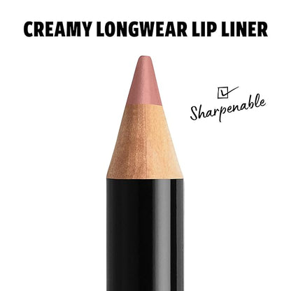 NYX PROFESSIONAL MAKEUP Mechanical Nude Pink Lip Liner & Slim Nude Pink Long-Lasting Lip Liner Pencil Bundle
