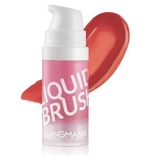 Liquid Blush Makeup Cream Blush For Cheeks Natural Glossy Blush Makeup Velvet Texture(08#)