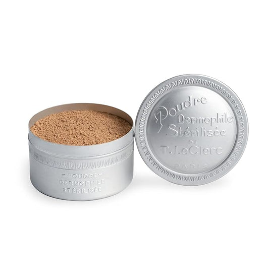 T. LeClerc Loose Facial Powder - Face Makeup Setting Powder Longwear, Blendable Mineral Minimizes Pores & Perfects Skin Tones Blurs Fine Lines Foundation, Concealer, Smoothes, Mattifies (Cannelle)