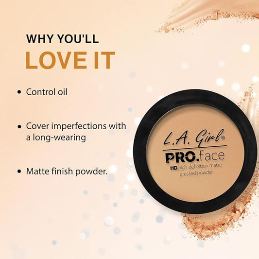LA GIRL PRO Face Powder - Soft Honey (Pack of 2)