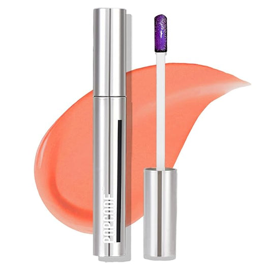 Peel Off Lip Stain - Long Lasting, Transfer Proof and Waterproof Tattoo Lip Tint, Matte Finish Lip Stain Peel Off, Infused with Vitamin E & Algin & Hydroxyacetophenone, #006 Grapefruit