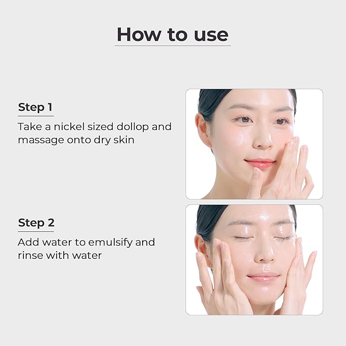 GRAFEN Cleansing Balm Makeup Remover Dermabiome - Korean Makeup Remover Balm Melt Down at Body Heat, Deep Pore Cleansing & Sebum Control, Hydrated Cleansing, One-Touch Cap & Spatula Included