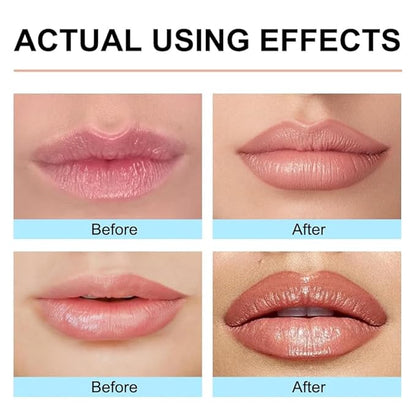 Pipe-off lip liner stain,Nude Matte Tint,Non-Fading, Full Coverage,light brown/dark brown/burgundy long-lasting,line tattoo high-color Tint,Smudge-Proof,Waterproof(#4 Cool Cocoa)