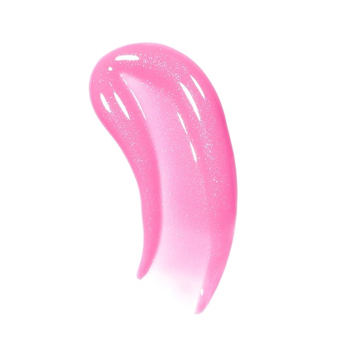 Morphe Dripglass High Shine Lip Gloss - Glazed, Semi-Sheer & Nourishing Lip Makeup - Buildable Formula Infused with Plant-Derived Squalane & Vitamin E - Glint Of Pink (0.13 oz)