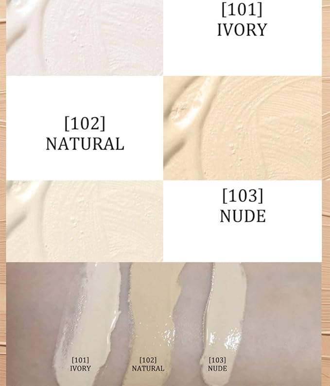 Foundation Make-Up Cover Creamy Concealer Waterproof SPF30 Hypoallergenic (#103 NUDE)