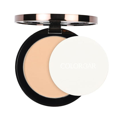 Perfect Match Compact - Pressed Powder Foundation with Hyaluronic Acid and Vitamin E - Light to Medium Coverage - 002 Nude Beige - 0.3 oz