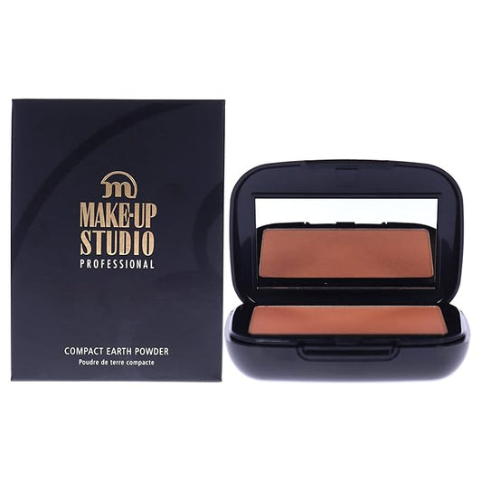 Professional Amsterdam Compact Earth Powder - Contains a Mirror and Secret Box with a Brush - Ensures that your Face gets a Warm Summer Tint - P3-0.39 oz,Pearl 3