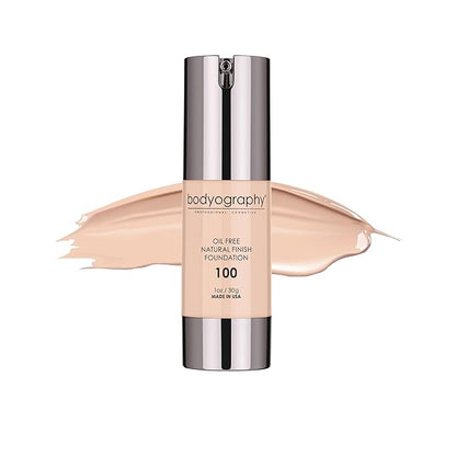 Natural Finish Foundation - 100 Light Neutral by Bodyography for Women - 1 oz Foundation