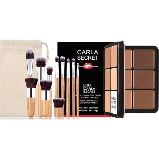 12 Colors Full Coverage Concealer Palette, FantasyDay Lightweight Creamy Formula Makeup Contour Palette Color Corrector Conceals Moisturizing Foundation for Cover Dark Circle Redness Acne Blemish