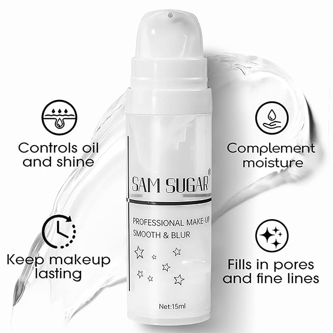 AirBrush Foundation Spray Set, Spray Foundation Makeup and Hydrating Face Primer Kit, Longwear Waterproof Liquid Matte Foundation Mist for Flawless Look, Brush and Sponge Include (#3 Nude)