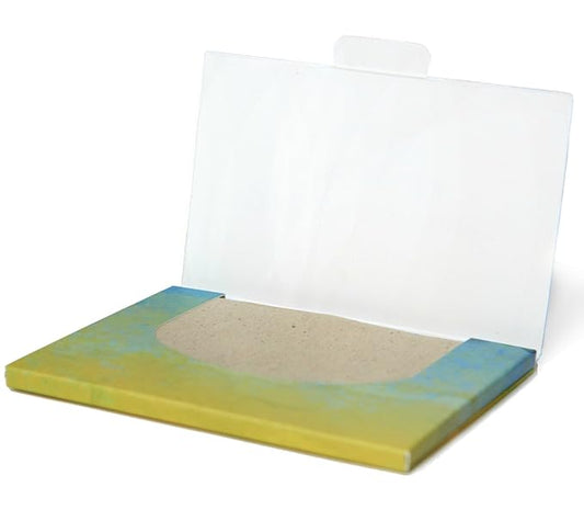 Oil Blotting Paper Sheets – Instantly Absorbs Excess Oil and Shine from Face without Smudging Makeup – Large size, 200 Tissues … (green tea)