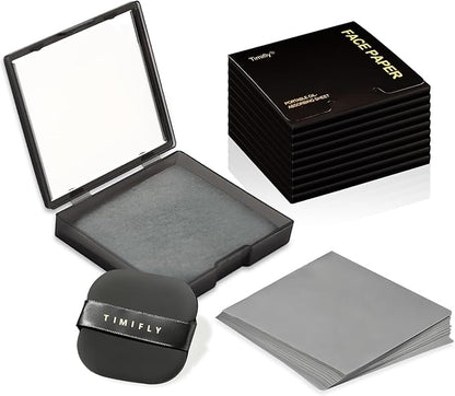 1000pcs Oil Blotting Sheets for Face, Clean and Clear Oil Absorbing Sheets, Oil Blotting Papers for Face(Black)
