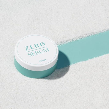 ETUDE Zero Sebum Drying Powder 4g (23AD) | Lightweight Oil Control No Sebum Loose Face Powder with 80% Mineral | Long Lasting for Setting or Foundation Makes Skin Downy, Korean Makeup, Kbeauty