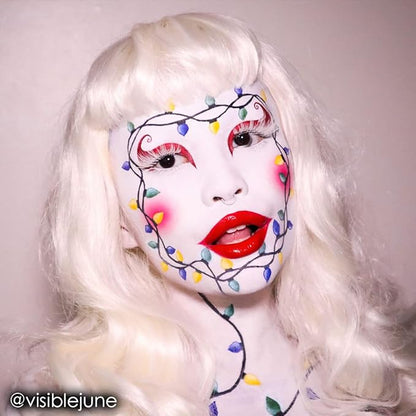 Mehron Makeup CreamBlend Stick | Face Paint, Body Paint, & Foundation Cream Makeup | Perfect for Halloween .75 oz (21 g) (White)