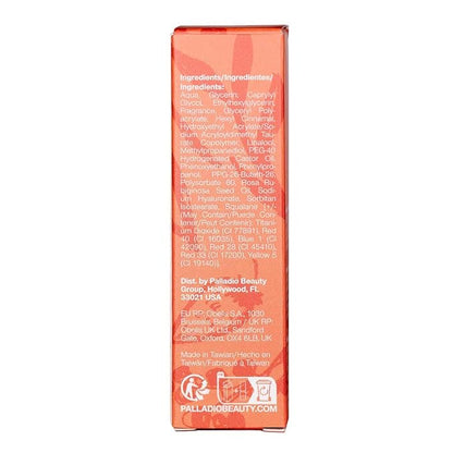 Palladio Jelly Tint, Liquid Stain for Cheeks & Lips, Vivid Color Lip Stain, Lightweight Non-Sticky and Transfer-proof, Natural Finish Makeup, Mango Tango