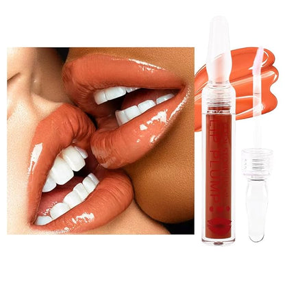 COOL STORY Lip Fuller Gloss, Moisturizing Hydrating Lip Serum, Fuller Lip Care, Lip Plumping Oil for Women 5#