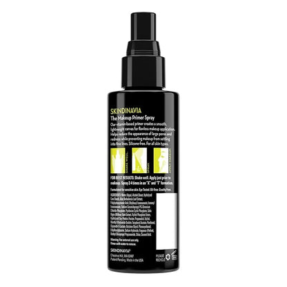 Skindinavia The Makeup Primer Spray - Hydrating Spray On Base Layer For Normal & Combination Skin - Professional Pore Minimizing Primer Mist for Face (4 Oz)