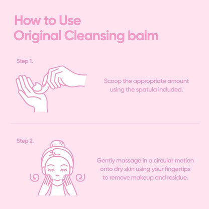 BANILA CO Clean it Zero Original Cleansing Balm | Korean Makeup Remover, Cleansing Oil, Facial Cleanser for All Skin Types | Vegan | Made with Acerola Berry & Vitamin C (100ml / 3.38 fl. oz)