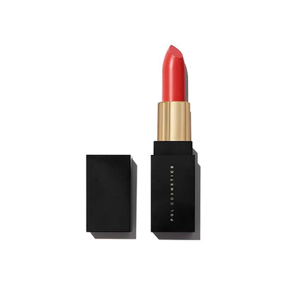 by Patricia De León | High Powered Lipstick (Tropicana) | Intensely Colored Orange-Red Matte Finish Lipsticks | Long Lasting Hydrating Formula, Creamy Texture for Weightless Coverage | Cruelty-Free | .14 oz