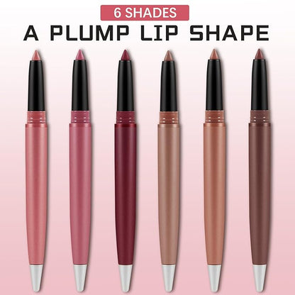 Waterproof Lip Liner Pencil, Long Lasting Matte Lipstick Makeup, Liner Lip Stick for Women