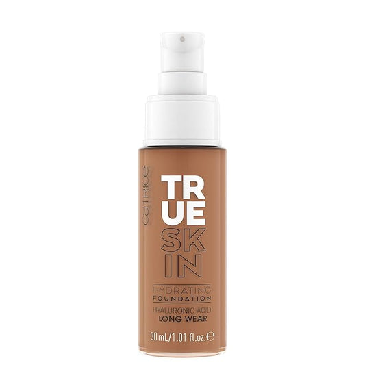 Catrice | True Skin Hydrating Foundation | Lightweight Buildable Coverage with Hyaluronic Acid and Watermelon Seed Oil | Vegan & Cruelty Free (080 | Neutral Pecan)